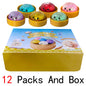 Giant Dumpling Squishies Bun Toy, Slow Rising Glitter Dumpling Stress Ball, Stress Relief Fidget Toy for Home Office toys
