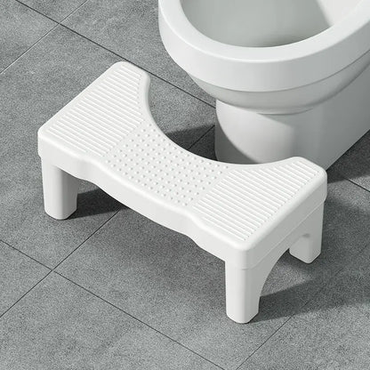 Bathroom Toilet Stool Thickened Squatting Potty Stool Footrest for Adults Kids Pregnant Women Home Toilet Aid Foot Step Stool