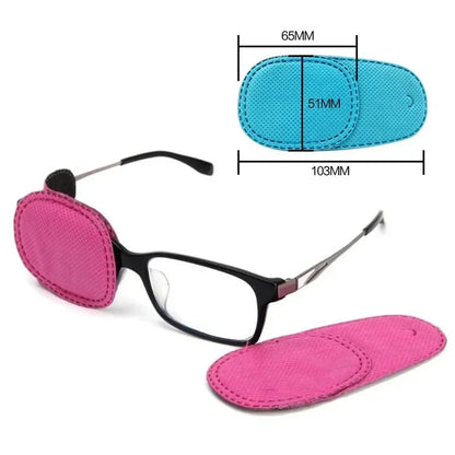 6Pcs/Set Children Health Care Kids Child Occlusion Medical Lazy Eye Patch Eyeshade For Kids Strabismus Treatment Vision Care Kit