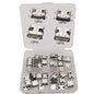 40/80/100Pcs Mix 2Pin 6Pin 16Pin Type C USB Charging Dock Connectors Type-C PCB DIY Repair Kits USB-C Digital Product For Phone