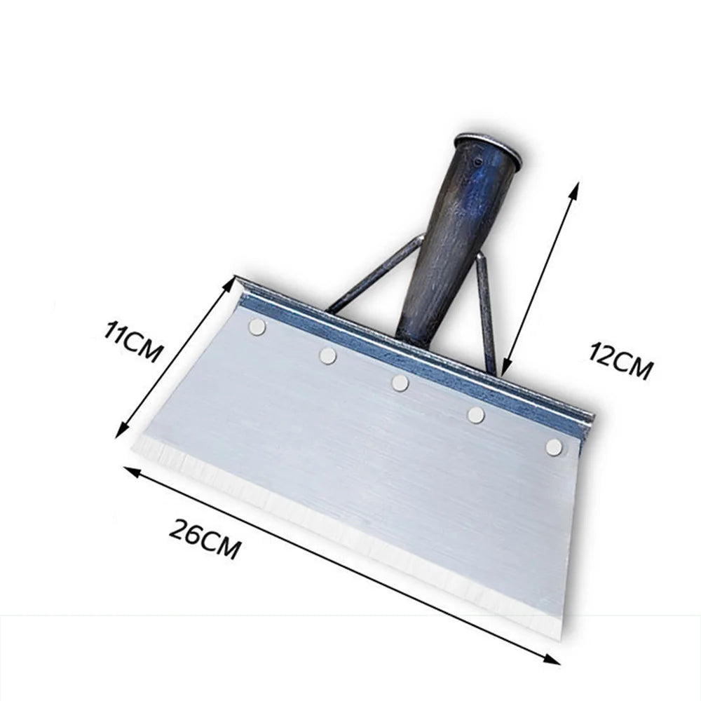 Durable Manganese Steel Multifunctional Shovel Moss Weeding Deicing Hand Tool Metal Spade for Farm Planting Yard Garden Cleaning