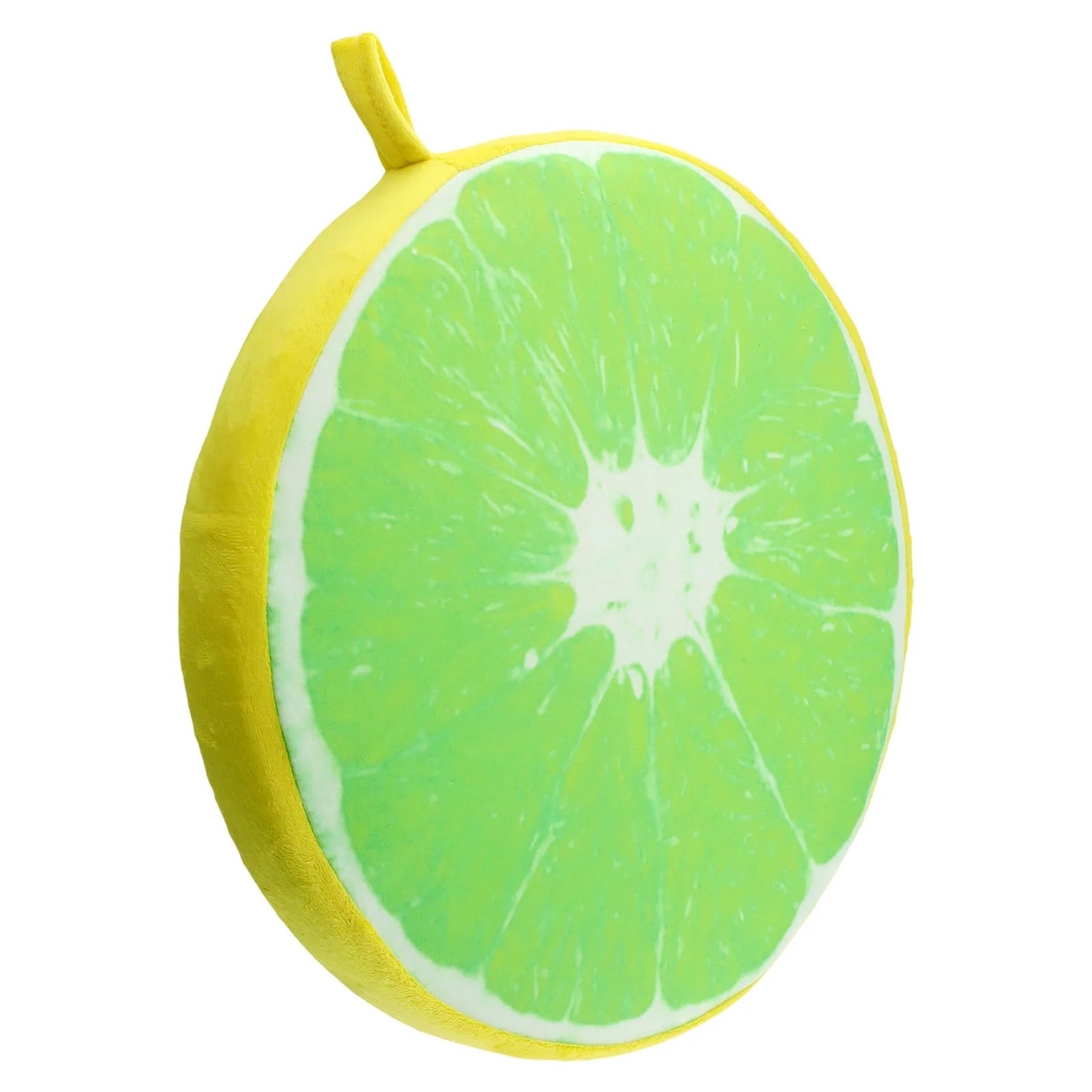 Cartoon Fruits Print Round Bar Chair Cushion Cover Anti-Slip Seat Cushion Slipcover Soft Stool Cushion Covers For Living Dining