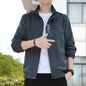 Hot selling mountain peak spring and autumn jacket men's jacket men's Korean version trendy versatile slim fit men's stand up co