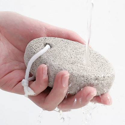 Natural Volcanic Pumice Stone - Foot Care Tool for Grinding Calluses & Dead Skin