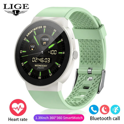 LIGE Women Smart Watch I68 Waterproof Bluetooth Call Watch for Women Smartwatch Ladies Sport Fitness Tracker Watches Men Watch