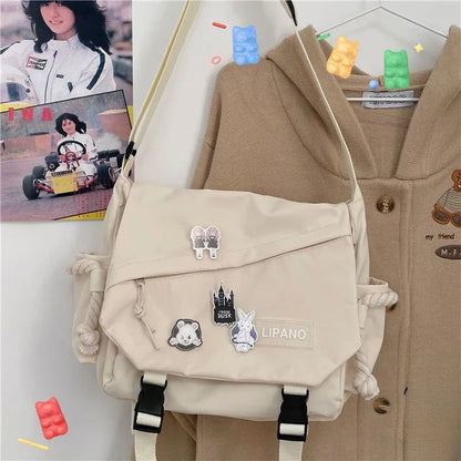 Popular Shoulder Bag Large Capacity Crossbody Bag Retro Workwear Postman Bags for Girls Handbags Fashion Casual rossbody Bags
