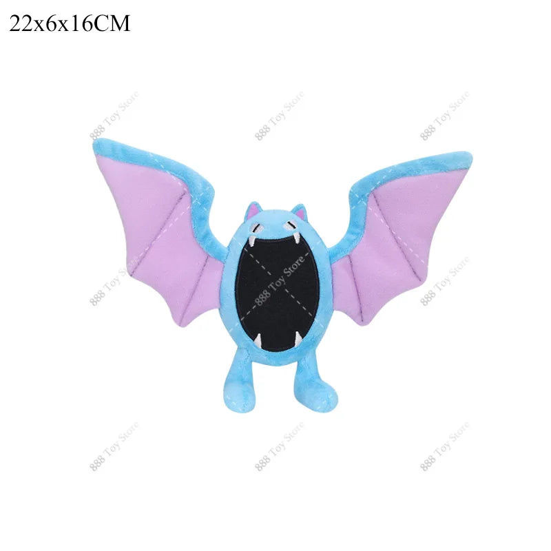 Anime Plush Gligar Wobbuffet Drifloon Olbat Ditto Cos Mew Soft Stuffed Doll Cute Pokemon Sleeping Gengar Charizard Sylveon Plush
