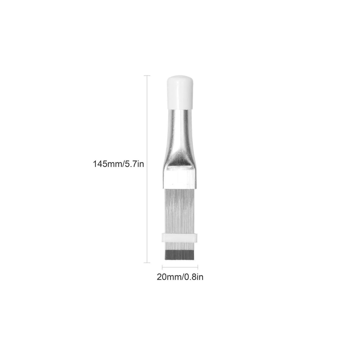 Air Conditioner Condenser Fin Comb Stainless Steel Air Conditioner Repairing Tool Heatsink Cleaning Brush Fin Cleaning Brush