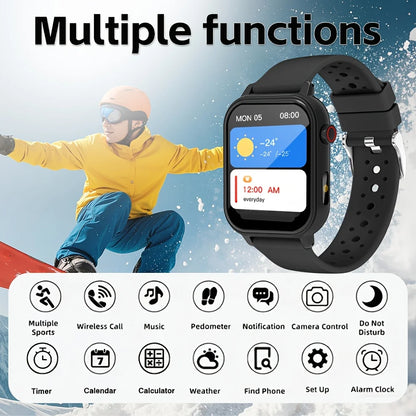 The New Smartwatch Features Call/Sms Notifications, Multiple Sports Modes, a Pedometer, And a Fitness Tracker.