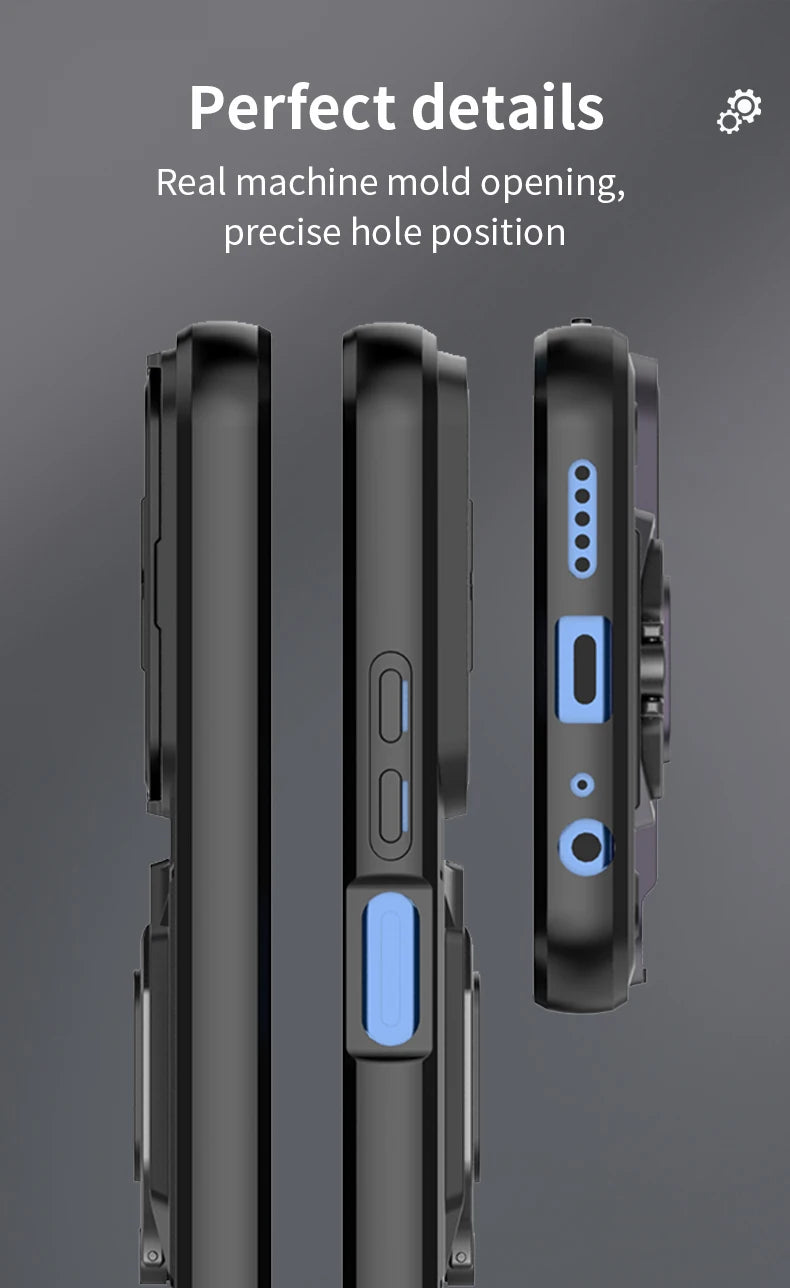 For Xiaomi Redmi 15C 4G 171mm Case Shockproof Armor Magnetic Holder Ring Case For Redmy 15C 15 C Redmi15C 4G Lens Protect Cover