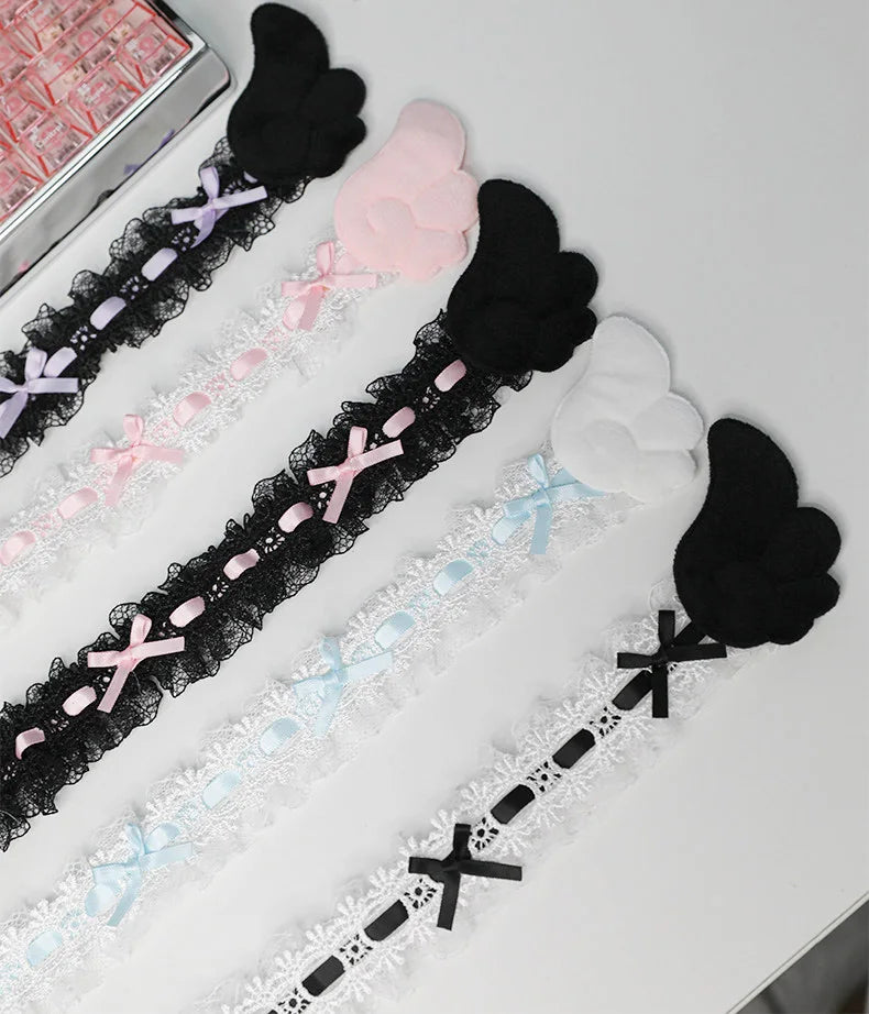 Bow Lace Cute Table Screen Decorative Computer Monitor Decorative Stickers Gaming Room Frame Display Screen Decorative Ornaments