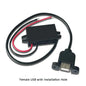 12V 24V 36V 48V Buck 5V 3A Charging Converter DC-DC Step Down Converter for Battery With Multi Types USB Jack Female USB