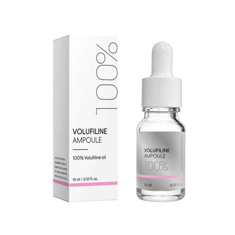 100% Pure Volufiline Plumping Ampoule Serum, Skin Care Essential for Facial Volume & Even Skin Tone, Fast-Absorbing Hydrating
