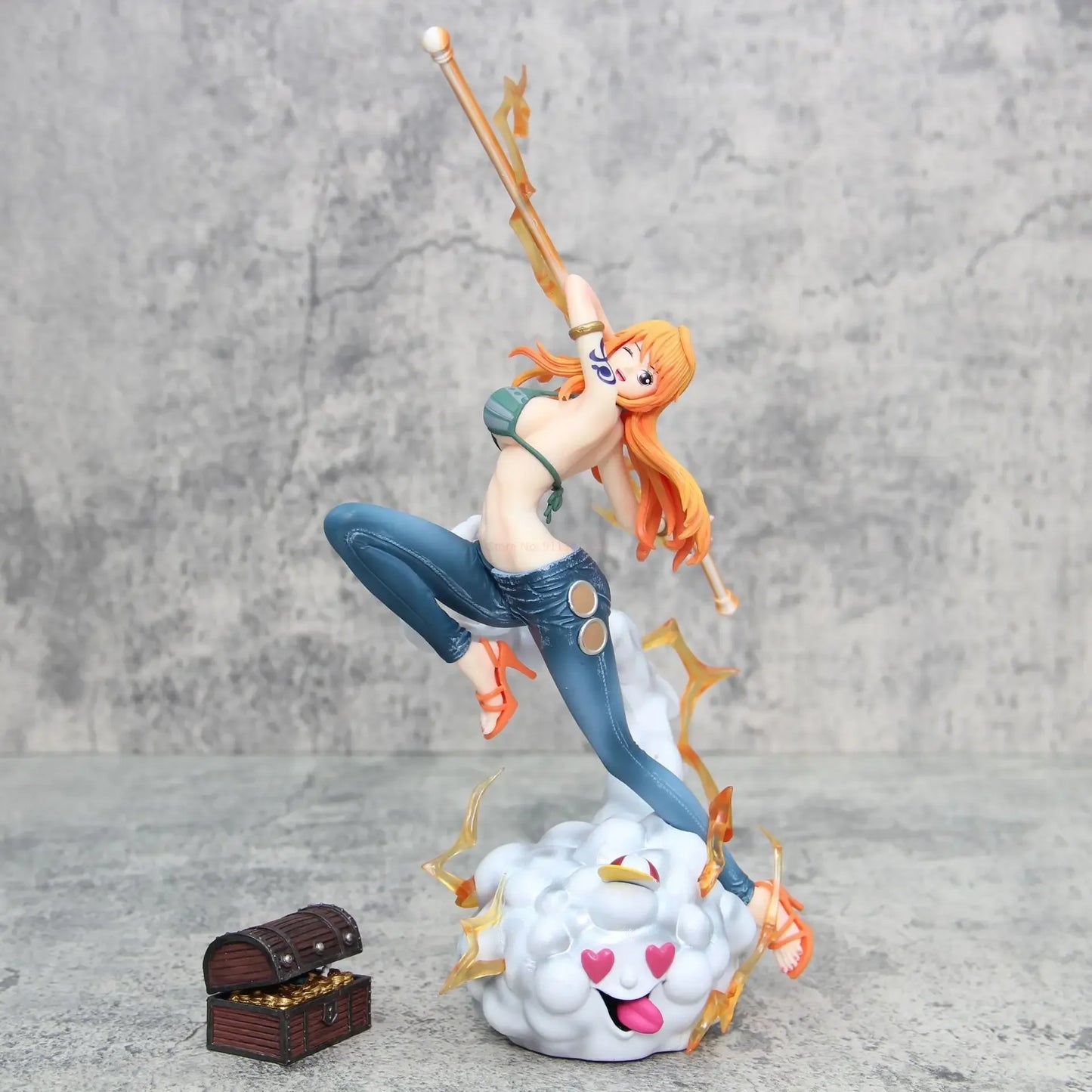 In stock 30cm One Piece Anime Figure Nami Action Figurine Hentai Pvc Statue Model Room Collection Decoration Toys Ornaments Gift