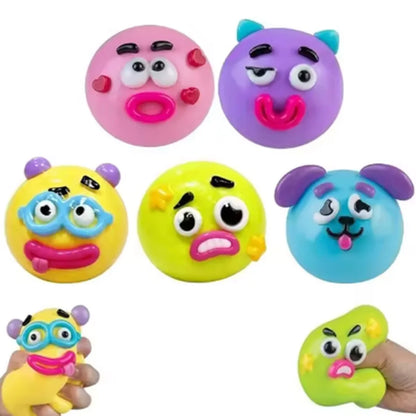 2026 NEW Smushers Squishy, Curiosities Dog Face Swap Squishy Toy, Soft Moldable Cute Slow Rise Squeeze Toy Adult Fun gifts