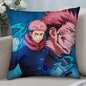 J-Jujutsu Kaisen Ryomen SukunaS Pillow Case Short Plush Pillow Covers Sofa Decor Gift Home Double-sided Printing Cushion Cover