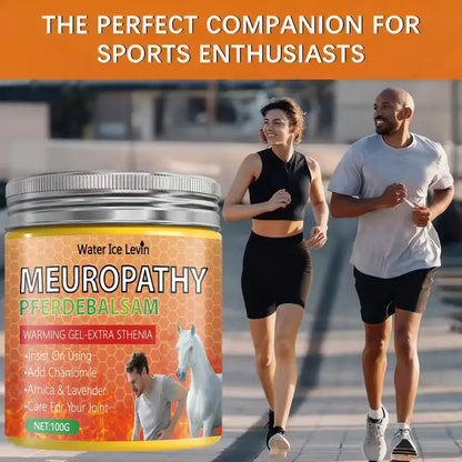 Neuropathy Pferdebalsam Joint Cream - Warming Gel with Chamomile, Arnica & Lavender, Deeply Moisturizes & Protects Joints