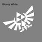 16x9.7cm Triforce Wings Car Stickers Vinyl Decal Auto Accessories For BMW Mini Volkswagen Audi Benz Tesla Golf Audi Fiat Ford