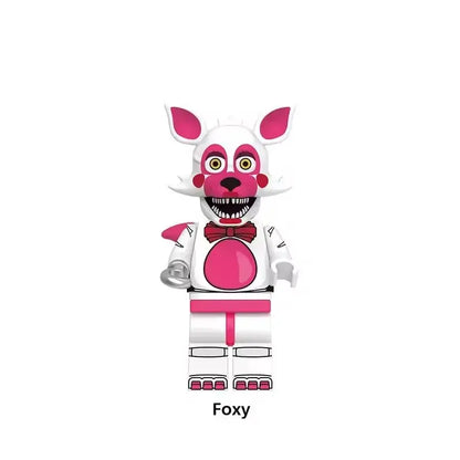NEW FNAF Nights Game Figure Mini Figures Building BlocksSkeleton Thriller Toys gift kids toys mould king