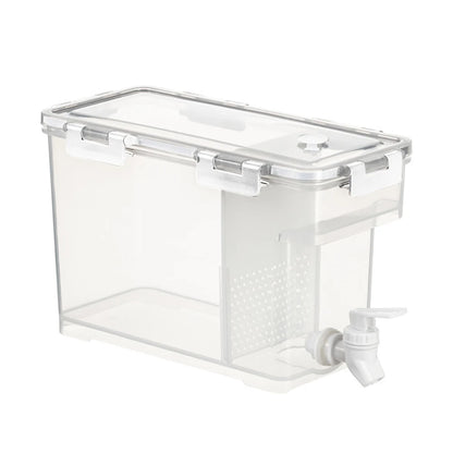 3.5-10L Cold Water Kettle with Faucet Refrigerator Cool Water Bucket Lemonade Bottle Beverage Water Dispenser Drinkware Outdoor
