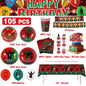 Soccer Birthday Party Supplies Football Theme  Birthday Party Decoration Cotillon Birthday CR7 Soccer Plate Cups Balloons Supply