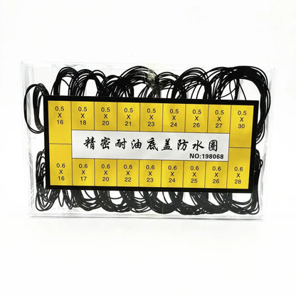 Watch Gasket Grease Watch Case Rubber Waterproof O-Ring Seal 0.5/0.6/0.7/0.8mm Oil-resistant Watch Repair Tool for Watchmaker