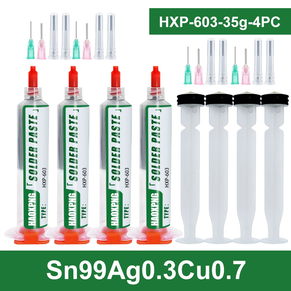 Sn99Ag0.3Cu0.7 Solder Paste, Flux, Lead-Free Solder Paste Free Cleaning Is Widely Used In All Kinds Of Soldering