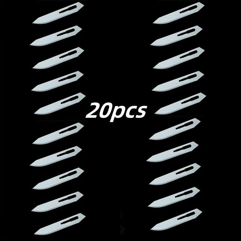 60 blade 7cm, suitable for art carving, mobile phone repair, movie blade, DIY hand tool trimming, can install folding handle