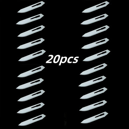60 blade 7cm, suitable for art carving, mobile phone repair, movie blade, DIY hand tool trimming, can install folding handle