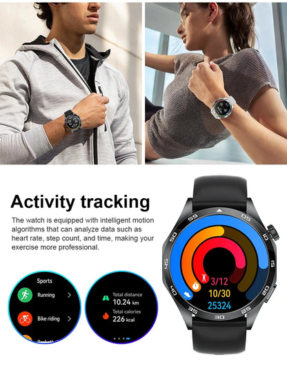 LIGE Micro Physical Examination ECG Smart Watch Men Bluetooth Call Heart Rate Blood Pressure Oxygen Health Smartwatch 2025 New