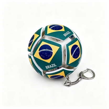 USA Mexico Canada All Country Flag Football Keychain Fidget Stress Ball Squishy Decompression Toy Anxiety Relief Fan Souvenir