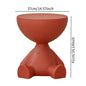 Creative Side End Table Flat Head Bedside Table Household Sofa Side Rack Bedroom Balcony Movable Mini Table Small Apartment Tea