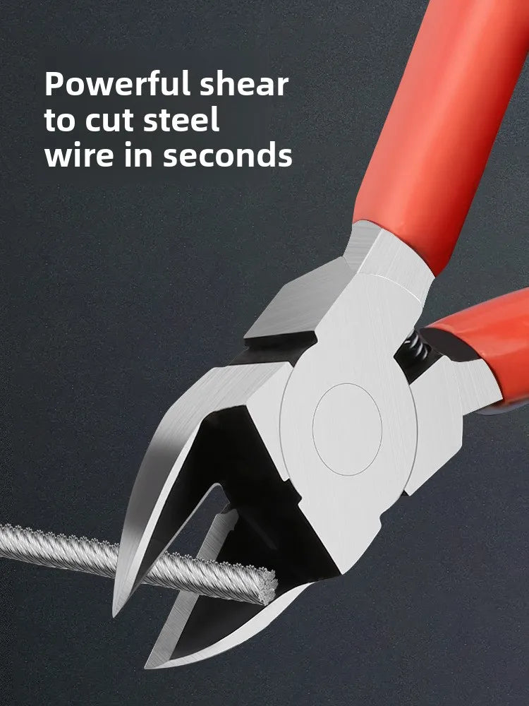 Precision Flush Cutter Sharp Diagonal Cutting Pliers for Metal Wire Cable Plastic Gate Electronics Repair DIY Tool