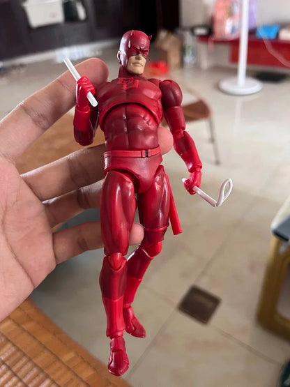 Ct Toys Daredevil Black 999 Red Mafex 223 Figure Comic Version Anime Action Figure Figurine Statue Model Toys gifts