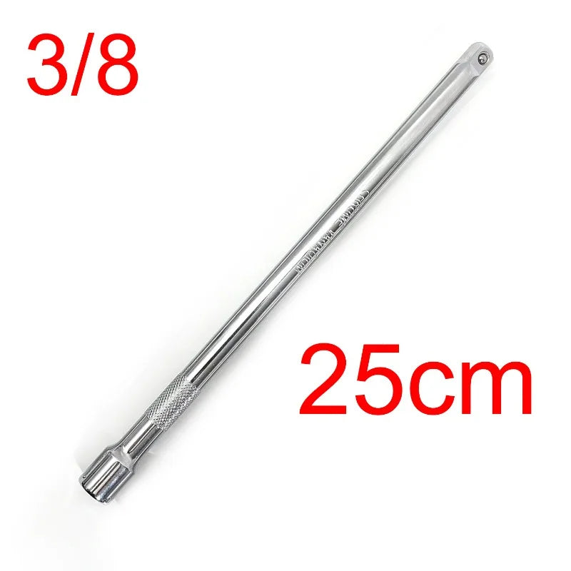 3/8 1/4 Socket Extension Rod Anti-fall Drive Ratchet Socket Extension Bar Hand Tool Long Shaft Improved Extender Adjustment Tool
