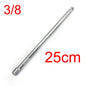 3/8 1/4 Socket Extension Rod Anti-fall Drive Ratchet Socket Extension Bar Hand Tool Long Shaft Improved Extender Adjustment Tool