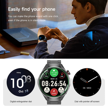 2025 New Watch G5 PlUS Smart Watch Men 1.75"AMOLED Screen GPS Track Compass Heart Rate Bluetooth Call SmartWatch For Android IOS