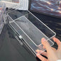 Transparent Makeup Puff Storage Holder Egg Shape Air Cushion Puff Organizer Desktop Makeup Display Box for Beauty Tools
