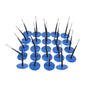 24Pcs/set Plug Patch Gum Car Motorcycle Truck Tyre Puncture Repair Tubeless Wired Mushroom Plug Patch Kit 4.5mm Car Repair Tool