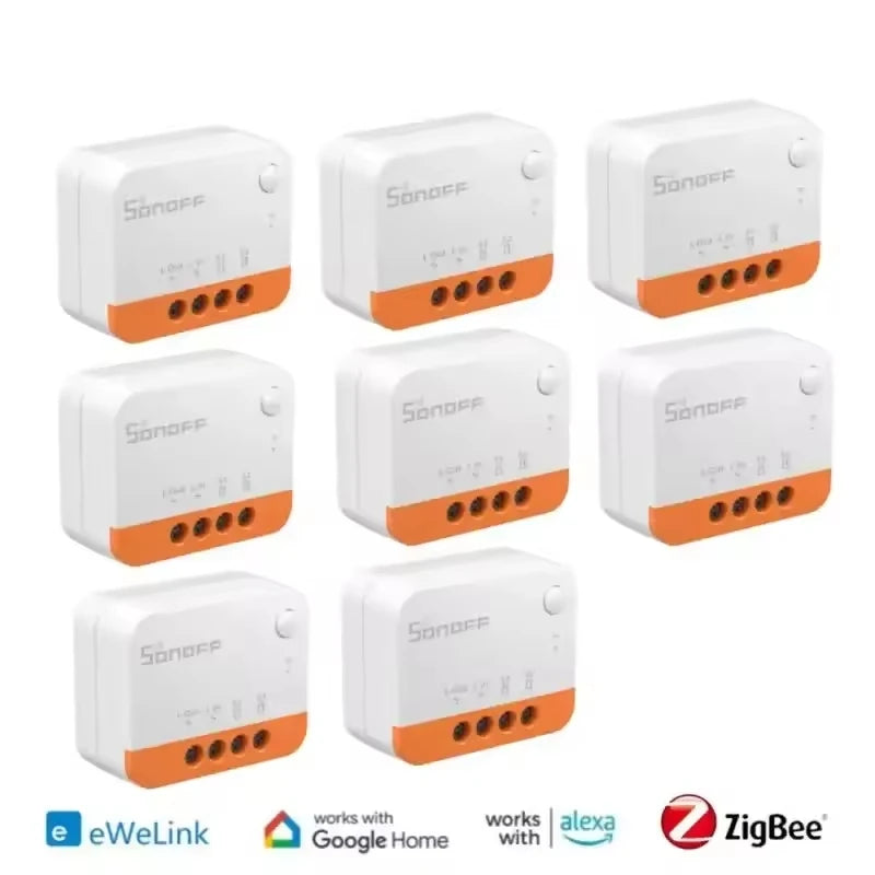 SONOFF ZBMINI-L2 Smart Switch Module No Neutral Wire Required Smart Home 2 Way Control Support EWeLink APP Alexa Google Home