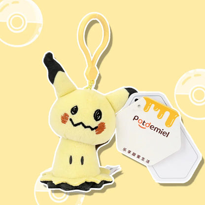 Pokemon Jigglypuff Bulbasaur Gengar Togepi Mimikyu Mew Kawaii Plush Stuffed Toy Keychain Backpack Pendant Keyring Birthday Gifts