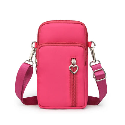 New Korean-style mobile phone bag, crossbody bag, mobile phone pouch, crossbody purse, vertical style small bag