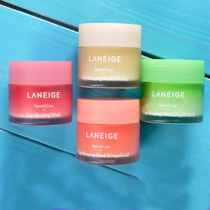 Laneige Gummy Bear Vanilla Strawberry Lip Mask Plumping Gloss Lip Gloss Lip Oil Moisturizing Balm Exfoliating Daily Care Balm