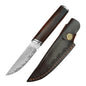 Wood Handle Damascus Steel Boning Fruit KnifeDamascus Knife BBQ Cleaver Meat Vegetables Slicing Fish Kitchen Knives Chef Knife