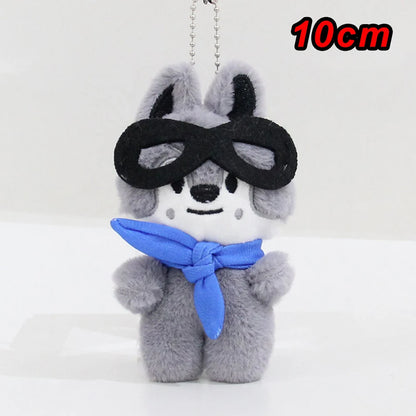 2026 New Straykids SKZ Mini Keychain Pendant New SKzoo FM Field Week 5cm Plush Cartoon Cute Pendant Children's Birthday Toy