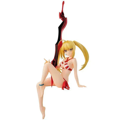 Fate Grand Order Altria Pendragon Saber Alter Rider 27cm Anime Figure Model Doll Jeanne D Arc Action Figurine Collectible Toy