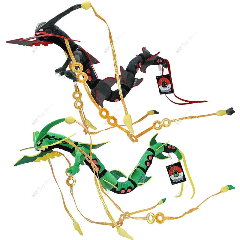 Hot Sale Pokemon Plush Toy Mega Rayquaza Gyarados Dragonair Mimikyu Lucario Horsea Charizard Soft Stuffed Peluche Kids Xmas Gift