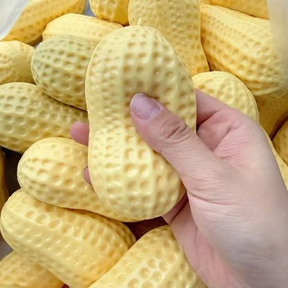 1pcs Big Size Peanut Squishy Toy Slow Rebound Stress Ball Anxiety Stress Relief Sensory Squeeze Toys for Kids Adults Gifts