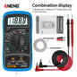 Digital Multimeter Professional ANENG AN8205C AC/DC Voltage Meter DC Current Resistance Diode -40℃~1000℃ LCD Backlight Tester