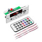 KEBIDU 50W Amplifier Bluetooth MP3 WMA Decoder Board Car MP3 Player Audio Module USB TF FM Radio Handsfree Call For Speaker